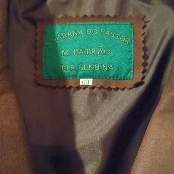 Mens Leather Coat - Picture 4 of 8